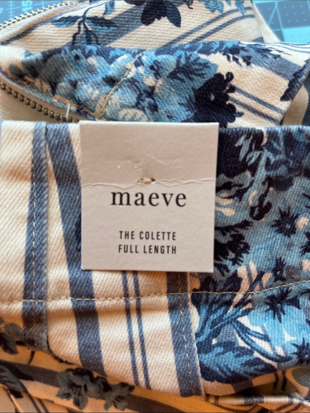 Anthropologie Maeve Colette High-Rise Wide-Leg Cropped jeans - Picture 7 of 10